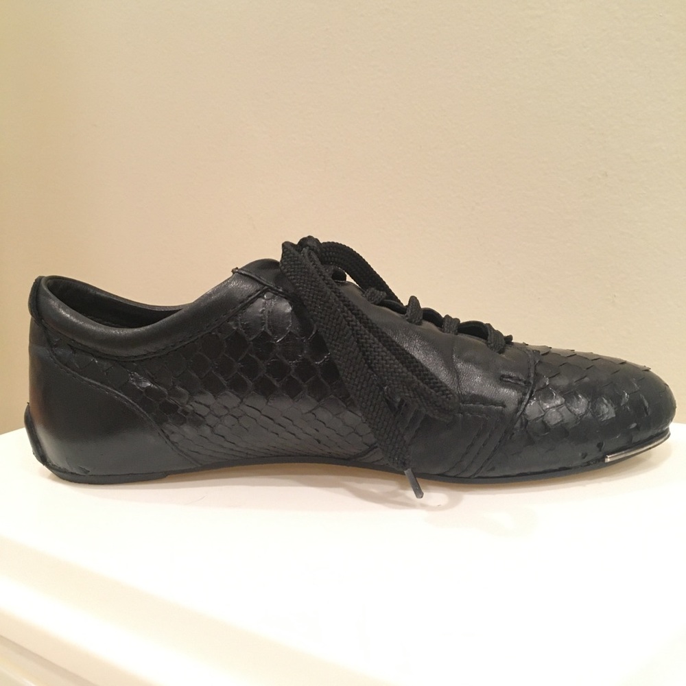 Discontinued Devi Kroell Italian Python Lamb Leat… - image 4